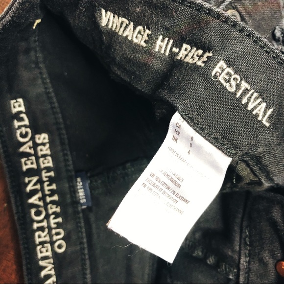 American Eagle Vintage High Rise Festival Shorts - Picture 4 of 12